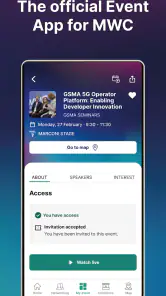 MWC Series App screenshot