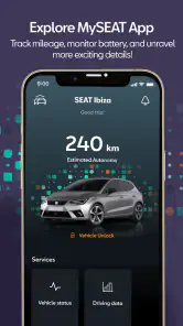My SEAT APP screenshot