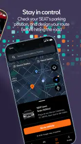 My SEAT APP screenshot