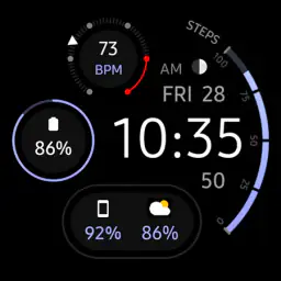 n-Digital 2: Watch face 8