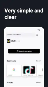 Navegador de Internet - ZEUS screenshot