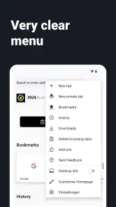 Navegador de Internet - ZEUS screenshot
