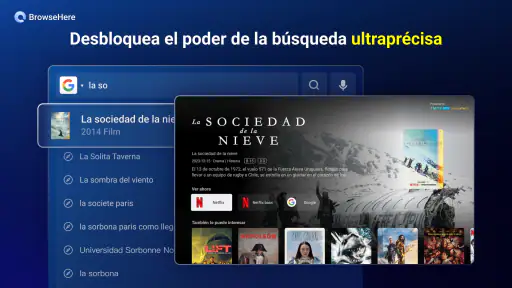Navegador de TV Web BrowseHere 5