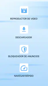 Navegador Opera Mini screenshot