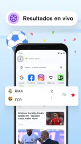 Navegador Opera Mini screenshot