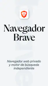 Navegador web privado Brave screenshot