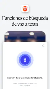 Navegador web privado Brave screenshot