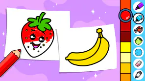 Niños colorear: dibujos juegos screenshot