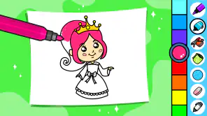 Niños colorear: dibujos juegos screenshot