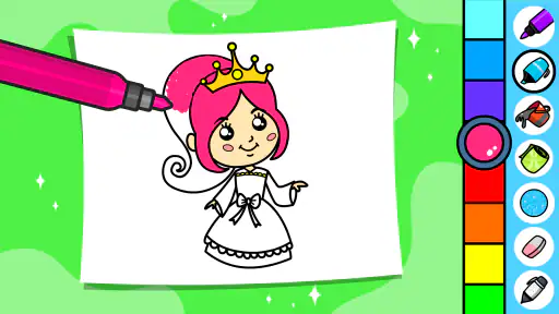 Niños colorear: dibujos juegos 6