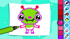 Niños colorear: dibujos juegos screenshot