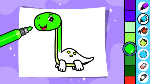 Niños colorear: dibujos juegos 8