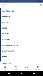 Noticias Caracol screenshot