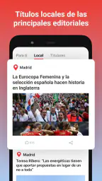 Noticias locales - Últimas 5