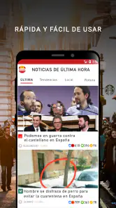 Noticias última hora screenshot