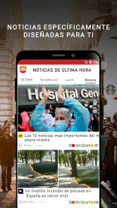 Noticias última hora screenshot