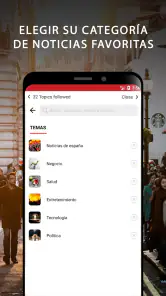Noticias última hora screenshot
