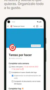Notion: Notas, tareas e IA screenshot