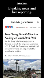 NYTimes: US and Global News 3