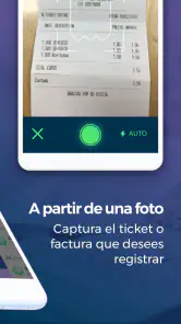 Okticket - Notas de Gastos screenshot
