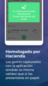 Okticket - Notas de Gastos screenshot