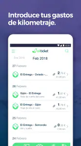 Okticket - Notas de Gastos screenshot