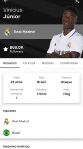 OneFootball Resultados en vivo screenshot