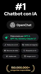 Open Chat - Aplicación IA Bot 1