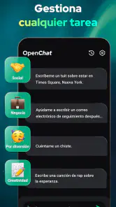 Open Chat - Aplicación IA Bot screenshot