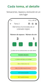 OpositApp screenshot