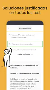 OpositaTest - Test Oposiciones screenshot