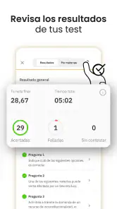 OpositaTest - Test Oposiciones screenshot