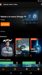 Orange TV screenshot