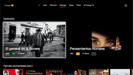 Orange TV para Android TV 2