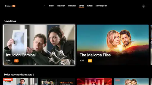 Orange TV para Android TV 4