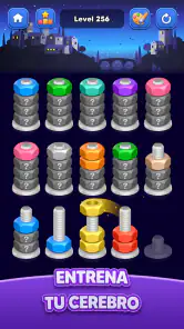 Ordena Tuercas: Colores screenshot
