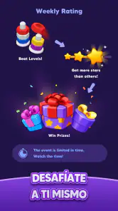 Ordena Tuercas: Colores screenshot