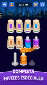 Ordena Tuercas: Colores screenshot