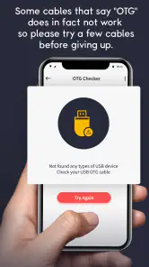 OTG Checker: USB File Transfer screenshot