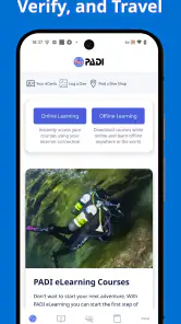 PADI screenshot