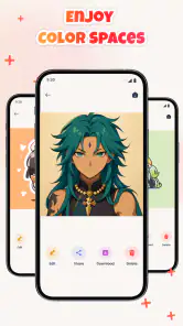 Paint Color Anime: Color Photo screenshot