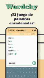 Palabras encadenadas. Wordchy 7