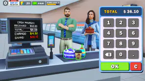 panadería supermercado sim screenshot
