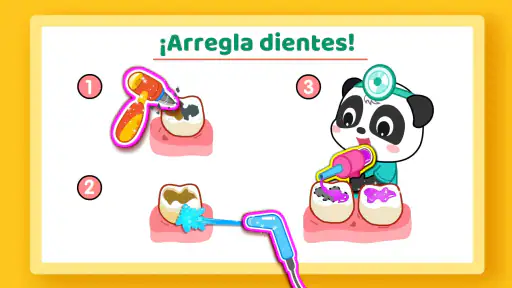 Panda Bebé: Cuidado dental 8