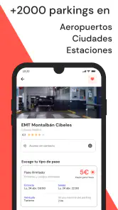 Parquimetro y Parking Parclick screenshot