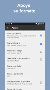 Parte de horas - Horas trabajo screenshot