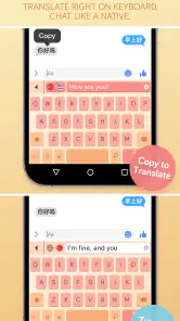 Pastel Keyboard Themes Color screenshot
