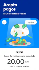 PayPal screenshot