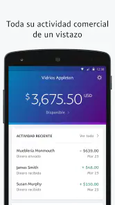PayPal para empresas screenshot