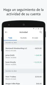PayPal para empresas screenshot